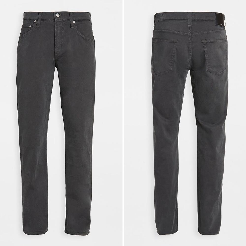 CITIZENS OF HUMANITY Men's Gage Classic Slim Jean‎ Charcoal Grey Size 38 Casual